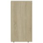 Sideboard aus Sonoma-Eichensperrholz, 120 x 36 x 69 cm