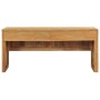 Solid teak wood TV stand 100x35x45 cm by vidaXL, TV Furniture - Ref: Foro24-288843, Price: 98,06 €, Discount: %