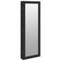 Espejo con joyero de pared negro 37,5x10x106 cm de vidaXL, Espejos - Ref: Foro24-353218, Precio: 99,68 €, Descuento: %