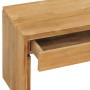 Solid teak wood TV stand 100x35x45 cm by vidaXL, TV Furniture - Ref: Foro24-288843, Price: 98,06 €, Discount: %