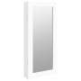 Espejo con joyero de pared blanco 30x8,5x67 cm de vidaXL, Espejos - Ref: Foro24-353208, Precio: 66,36 €, Descuento: %