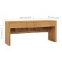 Solid teak wood TV stand 100x35x45 cm by vidaXL, TV Furniture - Ref: Foro24-288843, Price: 98,06 €, Discount: %