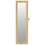 Espejo con joyero de pared 30x8,5x106 cm de vidaXL, Espejos - Ref: Foro24-353216, Precio: 106,25 €, Descuento: %