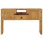 Mesa consola de madera maciza de teca 120x35x75 cm de vidaXL, Mesas auxiliares - Ref: Foro24-288844, Precio: 222,76 €, Descue...