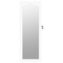 Espejo con joyero de pared blanco 37,5x10x106 cm de vidaXL, Espejos - Ref: Foro24-353226, Precio: 104,99 €, Descuento: %