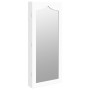 Espejo con joyero de pared blanco 37,5x10x90 cm de vidaXL, Espejos - Ref: Foro24-353223, Precio: 94,20 €, Descuento: %