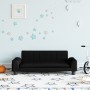 Sofá para niños de tela negro 90x53x30 cm de vidaXL, Mobiliario para bebés y niños pequeños - Ref: Foro24-3196262, Precio: 80...