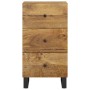 Sideboard mit 3 Schubladen aus massivem Mangoholz aus Eisen, 40 x 33,5 x 75 cm von vidaXL, Sideboards - Ref: Foro24-352908, P...