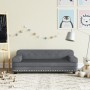 Dark gray velvet children's sofa 90x53x30 cm by vidaXL, Baby and Toddler Furniture - Ref: Foro24-3196281, Price: 86,16 €, Dis...