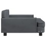 Dark gray velvet children's sofa 90x53x30 cm by vidaXL, Baby and Toddler Furniture - Ref: Foro24-3196281, Price: 86,16 €, Dis...