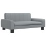 Kindersofa aus hellgrauem Stoff 70x45x30 cm von vidaXL, Baby- und Kleinkindmöbel - Ref: Foro24-3196269, Preis: 66,45 €, Rabat...