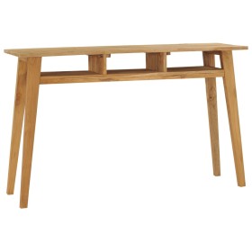 Mesa consola de madera de teca maciza 120x35x75 cm de vidaXL, Mesas auxiliares - Ref: Foro24-288846, Precio: 150,49 €, Descue...