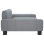 Light gray fabric sofa for children 90x53x30 cm by vidaXL, Baby and Toddler Furniture - Ref: Foro24-3196258, Price: 83,39 €, ...