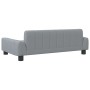 Light gray fabric sofa for children 90x53x30 cm by vidaXL, Baby and Toddler Furniture - Ref: Foro24-3196258, Price: 83,39 €, ...