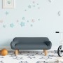 Dunkelgraues Kindersofa aus Stoff, 70x40x24 cm von vidaXL, Baby- und Kleinkindmöbel - Ref: Foro24-3196345, Preis: 64,03 €, Ra...