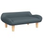 Dunkelgraues Kindersofa aus Stoff, 70x40x24 cm von vidaXL, Baby- und Kleinkindmöbel - Ref: Foro24-3196345, Preis: 70,99 €, Ra...