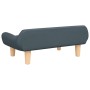 Dunkelgraues Kindersofa aus Stoff, 70x40x24 cm von vidaXL, Baby- und Kleinkindmöbel - Ref: Foro24-3196345, Preis: 70,99 €, Ra...