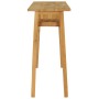 Mesa consola de madera de teca maciza 120x35x75 cm de vidaXL, Mesas auxiliares - Ref: Foro24-288846, Precio: 150,49 €, Descue...