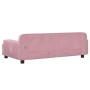 Sofá para niños de terciopelo rosa 90x53x30 cm de vidaXL, Mobiliario para bebés y niños pequeños - Ref: Foro24-3196282, Preci...