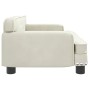 Cream velvet children's sofa 70x45x30 cm by vidaXL, Baby and Toddler Furniture - Ref: Foro24-3196299, Price: 67,86 €, Discoun...