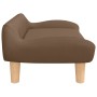 Brown fabric children's sofa 70x40x24 cm by vidaXL, Baby and Toddler Furniture - Ref: Foro24-3196346, Price: 62,99 €, Discoun...