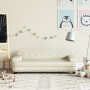 Cream Synthetic Leather Children's Sofa 90x53x30 cm by vidaXL, Baby and Toddler Furniture - Ref: Foro24-3196288, Price: 88,60...