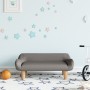 Children's sofa in taupe gray fabric 70x40x24 cm by vidaXL, Baby and Toddler Furniture - Ref: Foro24-3196347, Price: 65,99 €,...