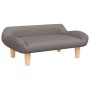 Kindersofa aus taupegrauem Stoff 70x40x24 cm von vidaXL, Baby- und Kleinkindmöbel - Ref: Foro24-3196347, Preis: 65,99 €, Raba...