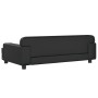 Black synthetic leather children's sofa 90x53x30 cm by vidaXL, Baby and Toddler Furniture - Ref: Foro24-3196287, Price: 88,66...