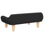 Kindersofa aus schwarzem Stoff, 70 x 40 x 24 cm von vidaXL, Baby- und Kleinkindmöbel - Ref: Foro24-3196348, Preis: 62,99 €, R...