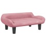 Rosa Samt-Kindersofa 70x40x24 cm von vidaXL, Baby- und Kleinkindmöbel - Ref: Foro24-3196352, Preis: 59,13 €, Rabatt: %