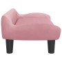 Rosa Samt-Kindersofa 70x40x24 cm von vidaXL, Baby- und Kleinkindmöbel - Ref: Foro24-3196352, Preis: 59,13 €, Rabatt: %