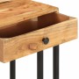 U-shaped side table solid acacia wood 45x30x61 cm by vidaXL, Side tables - Ref: Foro24-289090, Price: 86,99 €, Discount: %