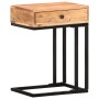 U-shaped side table solid acacia wood 45x30x61 cm by vidaXL, Side tables - Ref: Foro24-289090, Price: 86,99 €, Discount: %