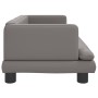 Graues Kindersofa aus Kunstleder, 80x45x30 cm von vidaXL, Baby- und Kleinkindmöbel - Ref: Foro24-3196315, Preis: 72,76 €, Rab...