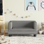 Graues Kindersofa aus Kunstleder, 60 x 40 x 30 cm von vidaXL, Baby- und Kleinkindmöbel - Ref: Foro24-3196327, Preis: 58,46 €,...