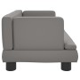 Graues Kindersofa aus Kunstleder, 60 x 40 x 30 cm von vidaXL, Baby- und Kleinkindmöbel - Ref: Foro24-3196327, Preis: 58,46 €,...