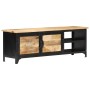 TV cabinet 120x30x40 cm solid mango wood by vidaXL, TV Furniture - Ref: Foro24-289101, Price: 227,27 €, Discount: %