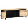 Mueble para TV 120x30x40 cm madera maciza de mango de vidaXL, Muebles TV - Ref: Foro24-289101, Precio: 227,27 €, Descuento: %