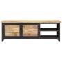 Mueble para TV 120x30x40 cm madera maciza de mango de vidaXL, Muebles TV - Ref: Foro24-289101, Precio: 227,27 €, Descuento: %