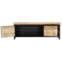 Mueble para TV 120x30x40 cm madera maciza de mango de vidaXL, Muebles TV - Ref: Foro24-289101, Precio: 227,27 €, Descuento: %