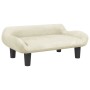 Cream velvet children's sofa 70x40x24 cm by vidaXL, Baby and Toddler Furniture - Ref: Foro24-3196355, Price: 59,99 €, Discoun...