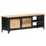 Mueble para TV 120x30x40 cm madera maciza de mango de vidaXL, Muebles TV - Ref: Foro24-289101, Precio: 227,27 €, Descuento: %