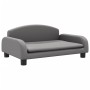 Graues Kindersofa aus Kunstleder, 70x45x30 cm von vidaXL, Baby- und Kleinkindmöbel - Ref: Foro24-3196366, Preis: 66,79 €, Rab...