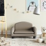 Cappuccino-Kindersofa aus Kunstleder, 50 x 40 x 30 cm von vidaXL, Baby- und Kleinkindmöbel - Ref: Foro24-3196378, Preis: 54,9...