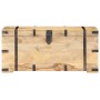 Solid mango wood trunk 90x40x40 cm by vidaXL, Storage trunks - Ref: Foro24-289634, Price: 179,71 €, Discount: %