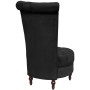 Black fabric high back armchair by vidaXL, Armchairs - Ref: Foro24-243182, Price: 276,28 €, Discount: %