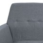 Sillón de acero y tela gris claro de vidaXL, Sillones - Ref: Foro24-245519, Precio: 181,37 €, Descuento: %