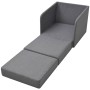 Sillón convertible en cama tela gris claro de vidaXL, Sillones - Ref: Foro24-243648, Precio: 212,60 €, Descuento: %