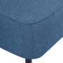 Sillón de cóctel tela azul de vidaXL, Sillones - Ref: Foro24-244098, Precio: 171,99 €, Descuento: %